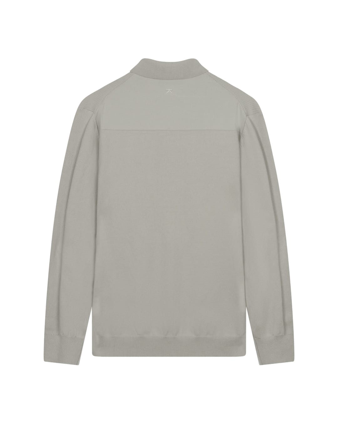 Luxe heren polo trui van katoen met meegebreide lycra en moderne structuur van KOLLEKT