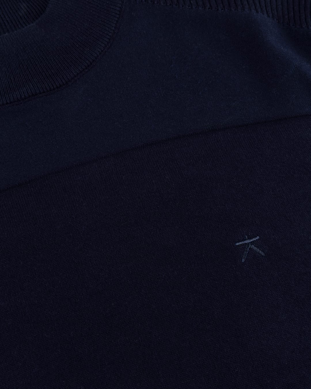 Luxe heren turtle trui van katoen met meegebreide lycra en moderne structuur van KOLLEKT