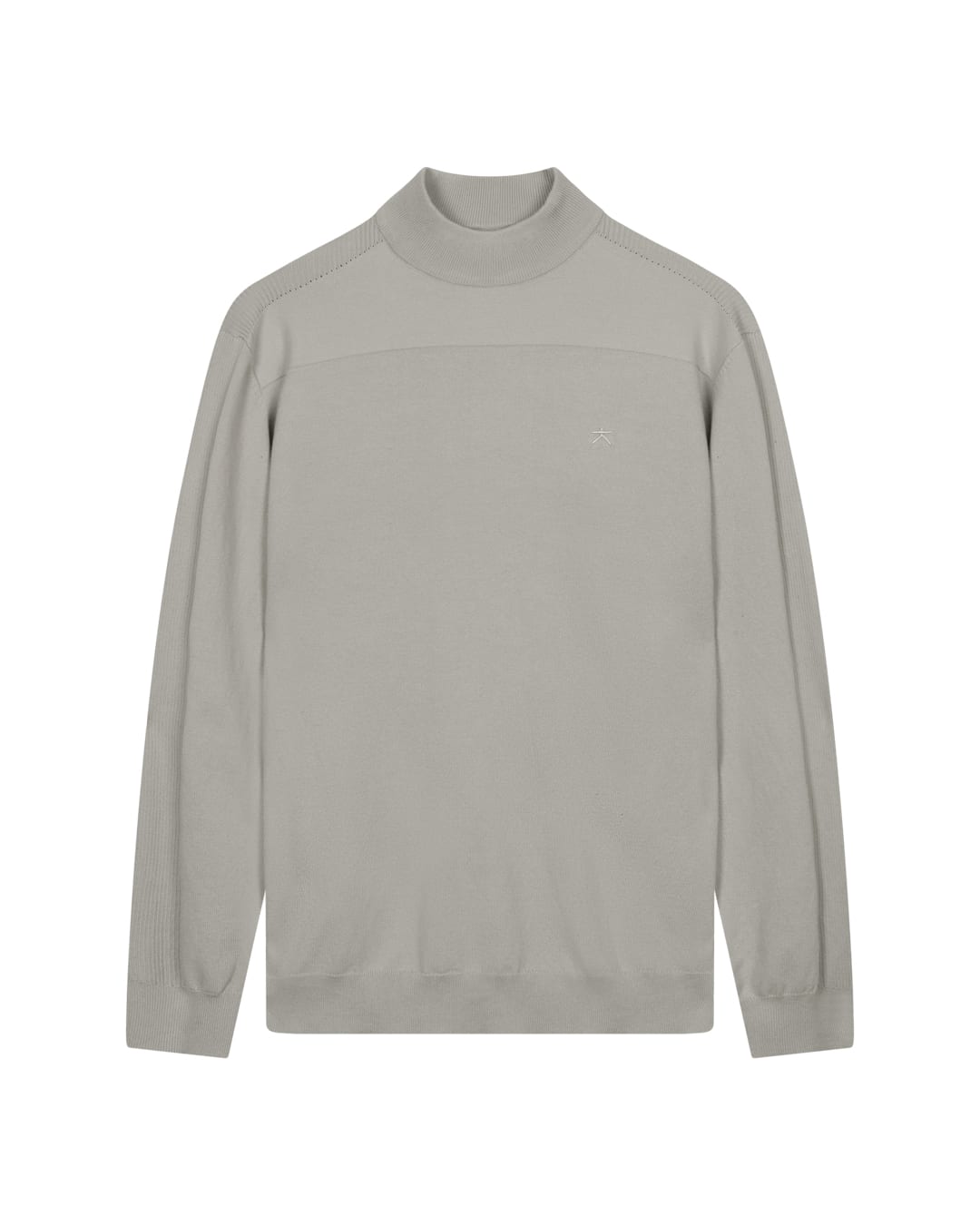 Luxe heren turtle trui van katoen met meegebreide lycra en moderne structuur van KOLLEKT