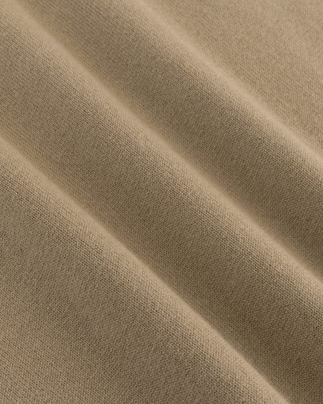 Luxe heren half zip trui van katoen met meegebreide lycra en moderne structuur van KOLLEKT