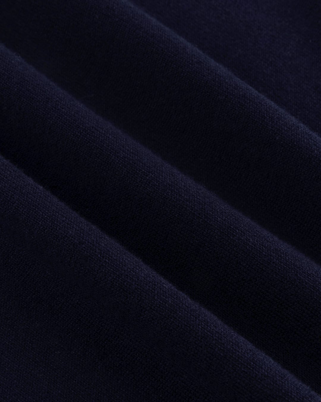 Luxe heren half zip trui van katoen met meegebreide lycra en moderne structuur van KOLLEKT