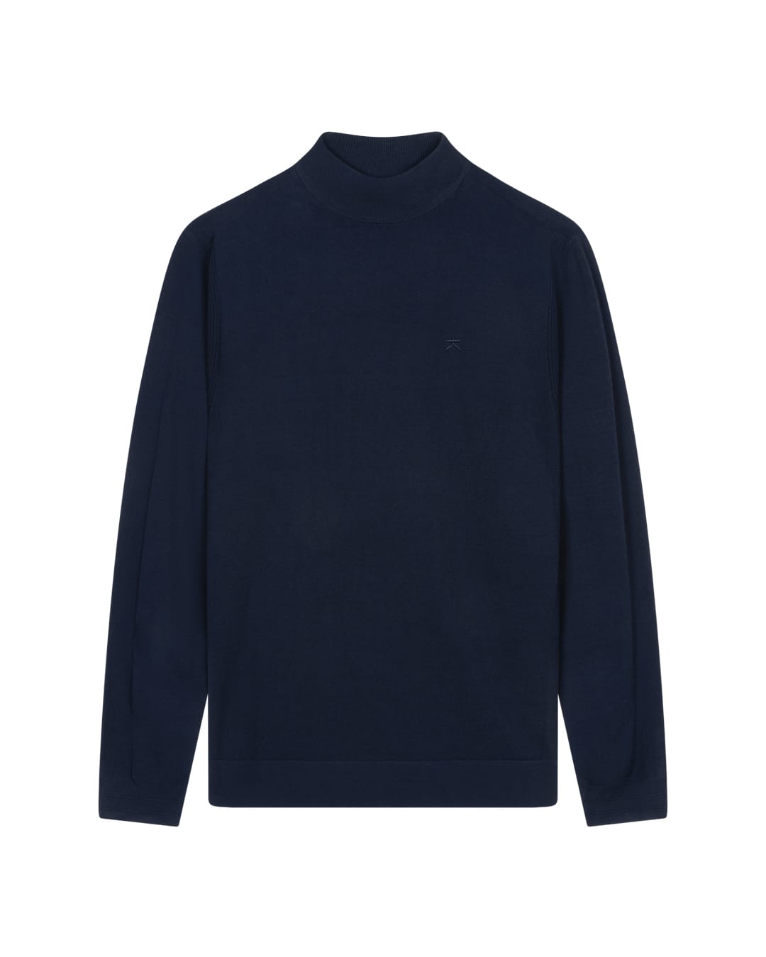 KOLLEKT Moderne Luxe DryTech Turtle trui voor heren met 3D knit structuur en cleane uitstraling