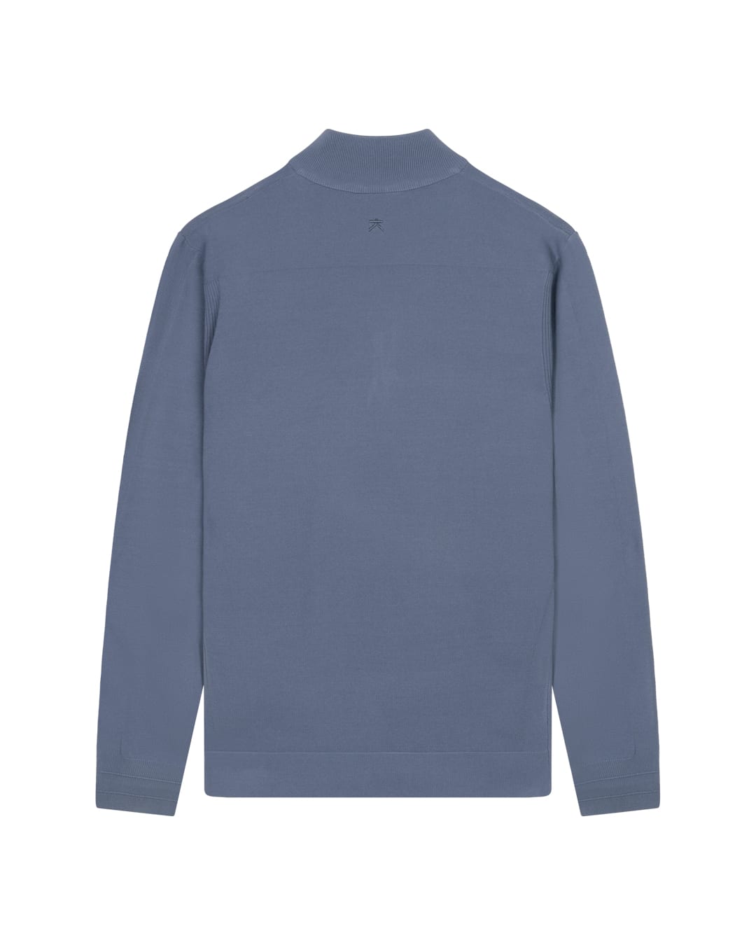 KOLLEKT Moderne Luxe DryTech™ Half Zip Trui voor heren met 3D knit details en cleane uitstraling