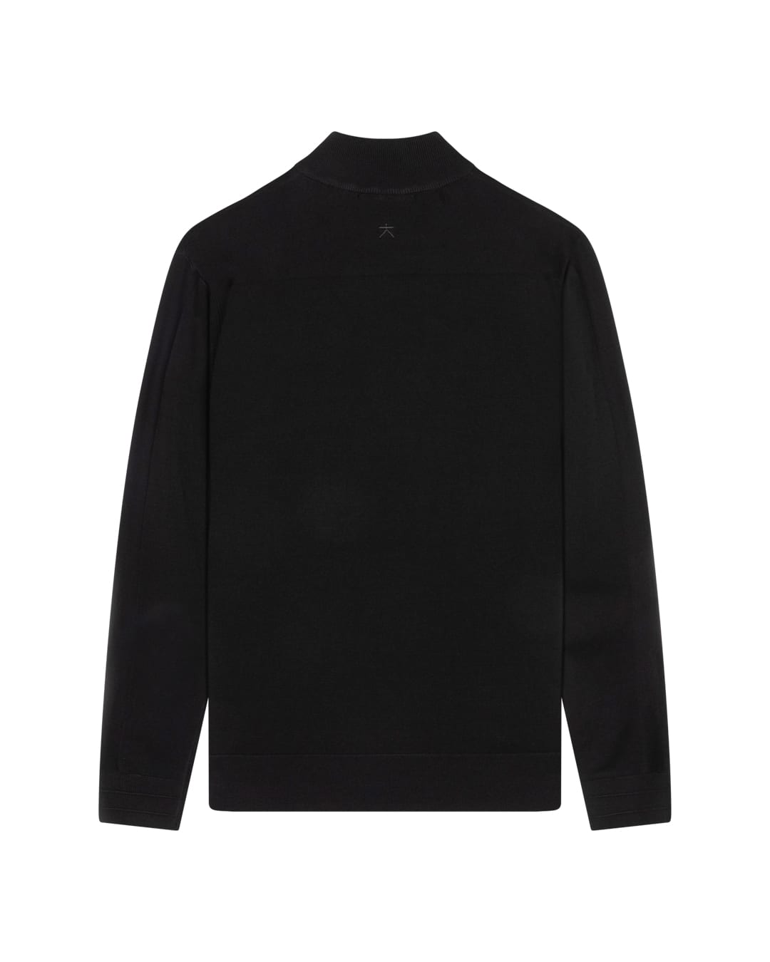 KOLLEKT Moderne Luxe DryTech™ Half Zip Trui voor heren met 3D knit details en cleane uitstraling