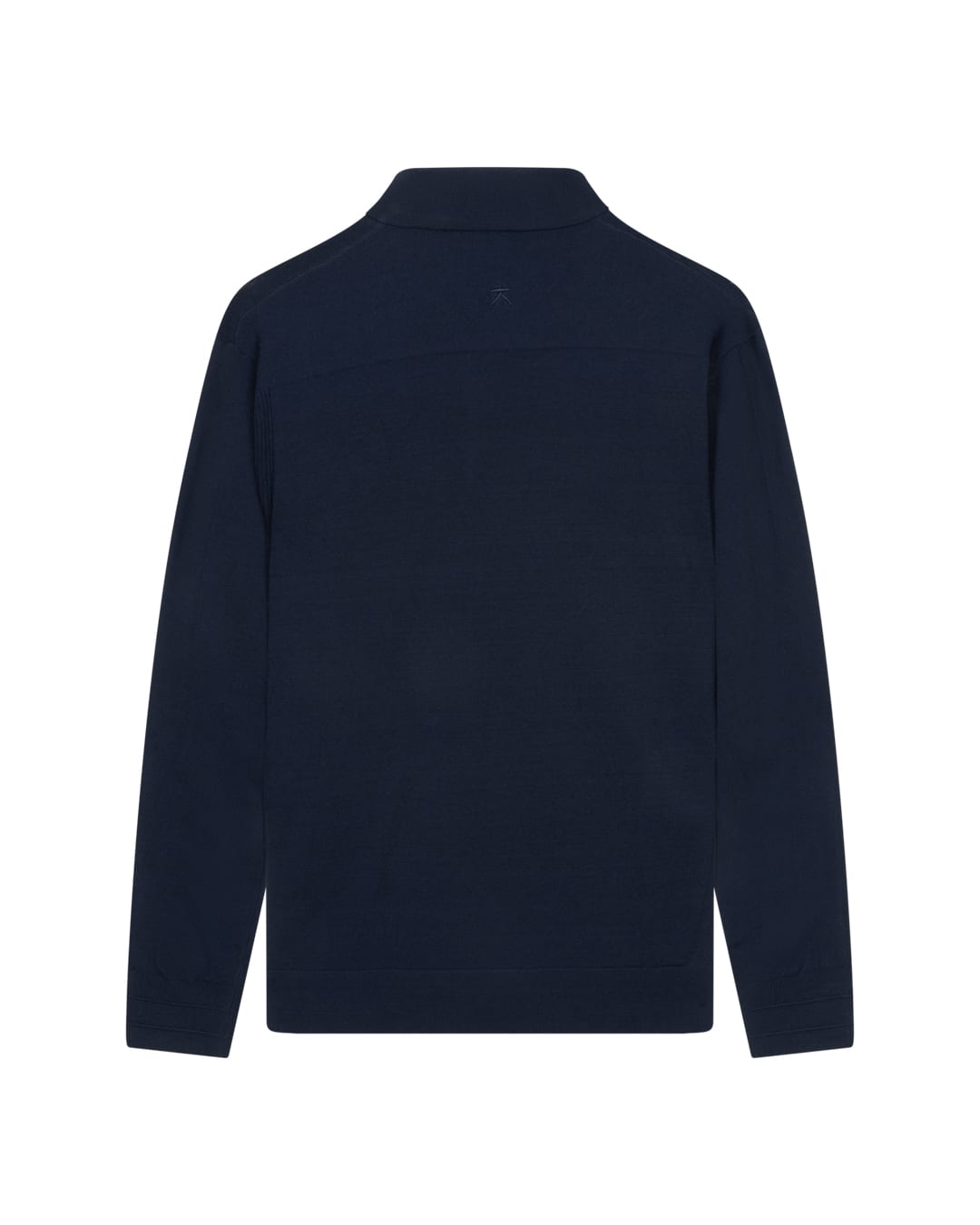 KOLLEKT Luxe DryTech Polo Trui voor heren met 3D knit details en polokraag met knoopsluiting