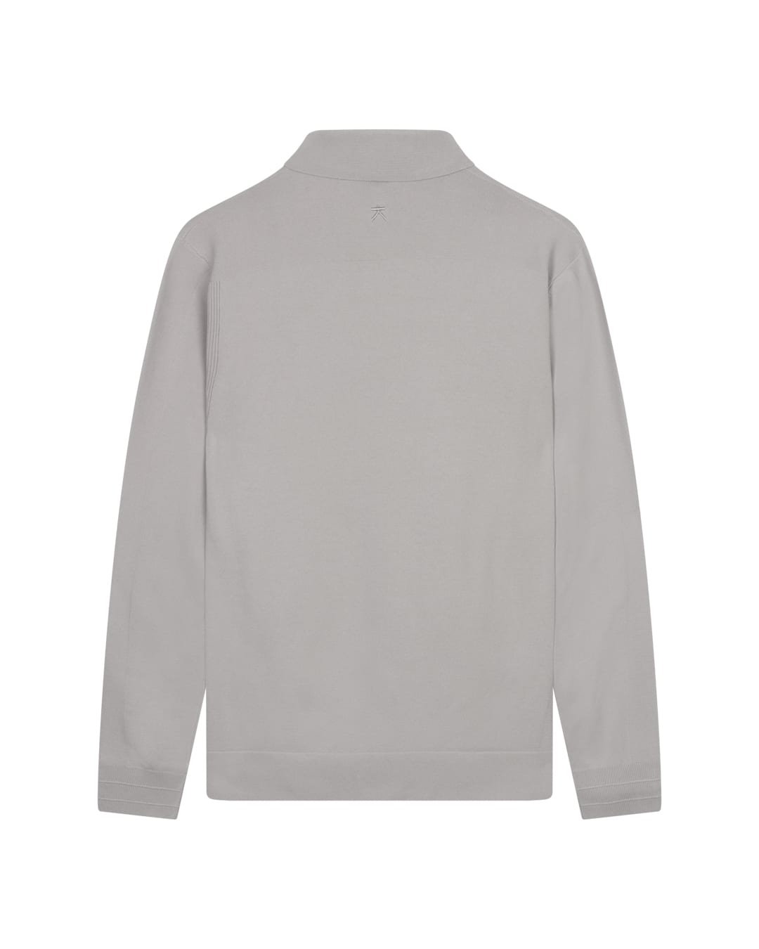 KOLLEKT Luxe DryTech Polo Trui voor heren met 3D knit details en polokraag met knoopsluiting