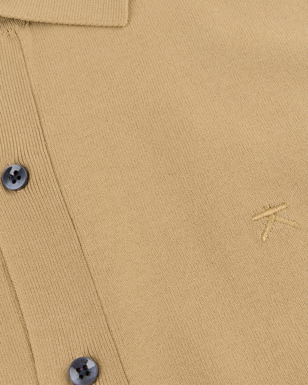 KOLLEKT DryTech™ Knit Overshirt voor heren met doorknoopsluiting en shirt uitstraling