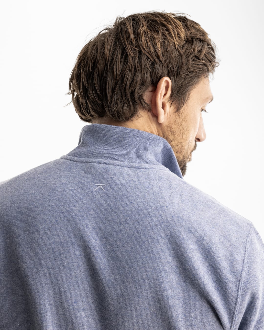 Luxe duurzame heren trui van gerecycled katoen van KOLLEKT