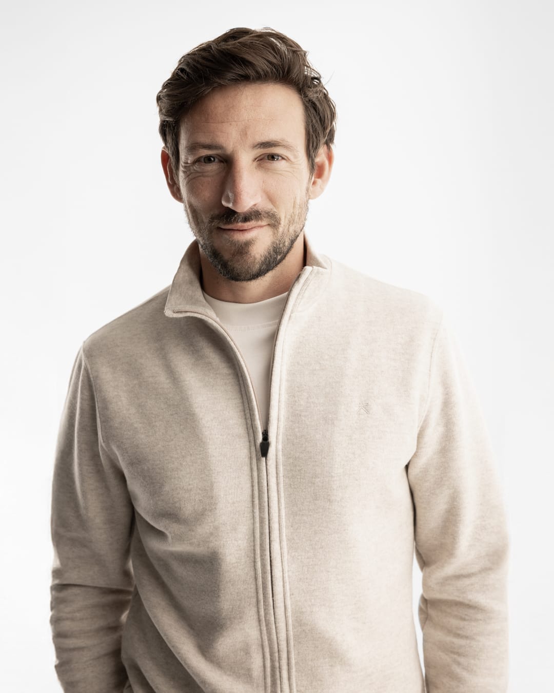 Luxe duurzame heren vest van gerecycled katoen van KOLLEKT