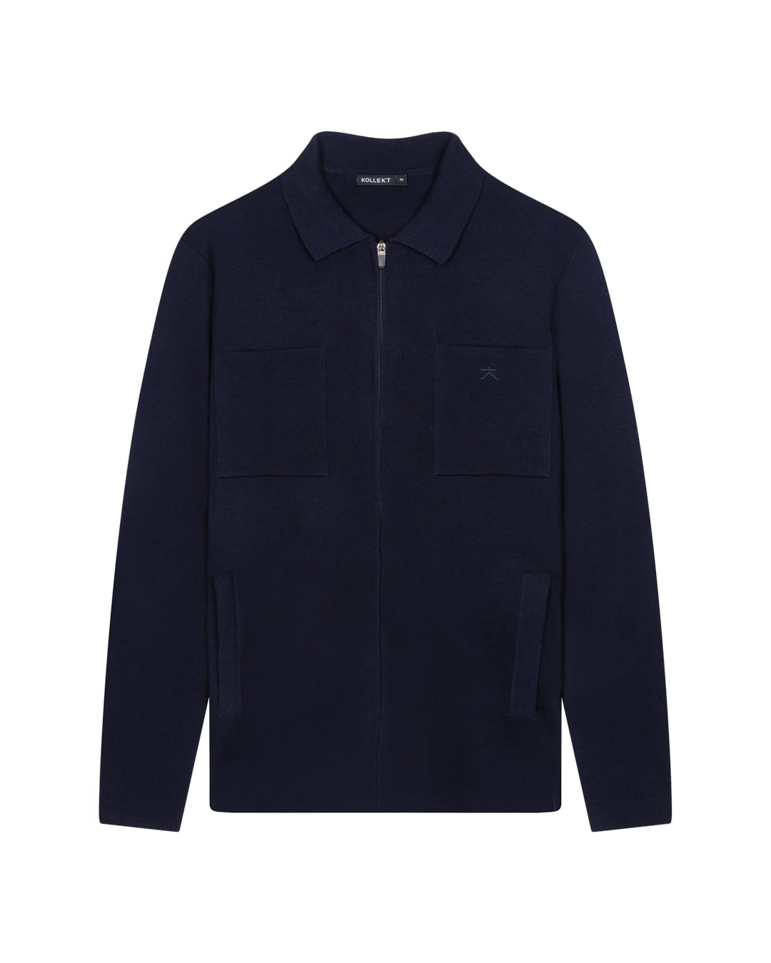 Ontdek het KOLLEKT Dry-Milano Knit Zip Overshirt met luxe structuur, moderne kraag, soepele rits en vier zakken. Stevig, ademend en gemaakt voor stijl met karakter.