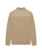 Luxe heren polo trui van katoen met meegebreide lycra en moderne structuur van KOLLEKT