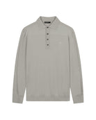 Luxe heren polo trui van katoen met meegebreide lycra en moderne structuur van KOLLEKT