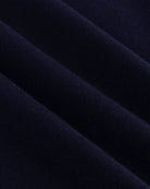 Luxe heren half zip trui van katoen met meegebreide lycra en moderne structuur van KOLLEKT