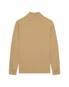 KOLLEKT Moderne Luxe DryTech Turtle trui voor heren met 3D knit structuur en cleane uitstraling