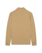 KOLLEKT Moderne Luxe DryTech Turtle trui voor heren met 3D knit structuur en cleane uitstraling