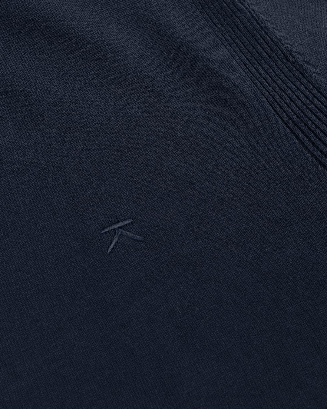 KOLLEKT Moderne Luxe DryTech Turtle trui voor heren met 3D knit structuur en cleane uitstraling