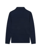 KOLLEKT Luxe DryTech Polo Trui voor heren met 3D knit details en polokraag met knoopsluiting