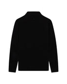 KOLLEKT Luxe DryTech Polo Trui voor heren met 3D knit details en polokraag met knoopsluiting