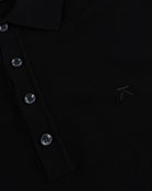 KOLLEKT Luxe DryTech Polo Trui voor heren met 3D knit details en polokraag met knoopsluiting