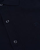 KOLLEKT DryTech™ Knit Overshirt voor heren met doorknoopsluiting en shirt uitstraling