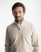 Luxe duurzame heren trui van gerecycled katoen van KOLLEKT