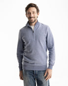 Luxe duurzame heren trui van gerecycled katoen van KOLLEKT