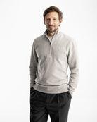 Luxe duurzame heren trui van gerecycled katoen van KOLLEKT