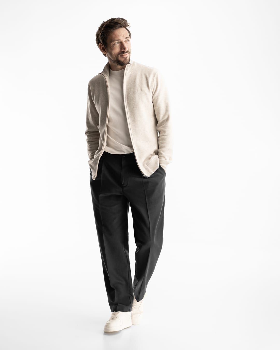 Luxe duurzame heren vest van gerecycled katoen van KOLLEKT